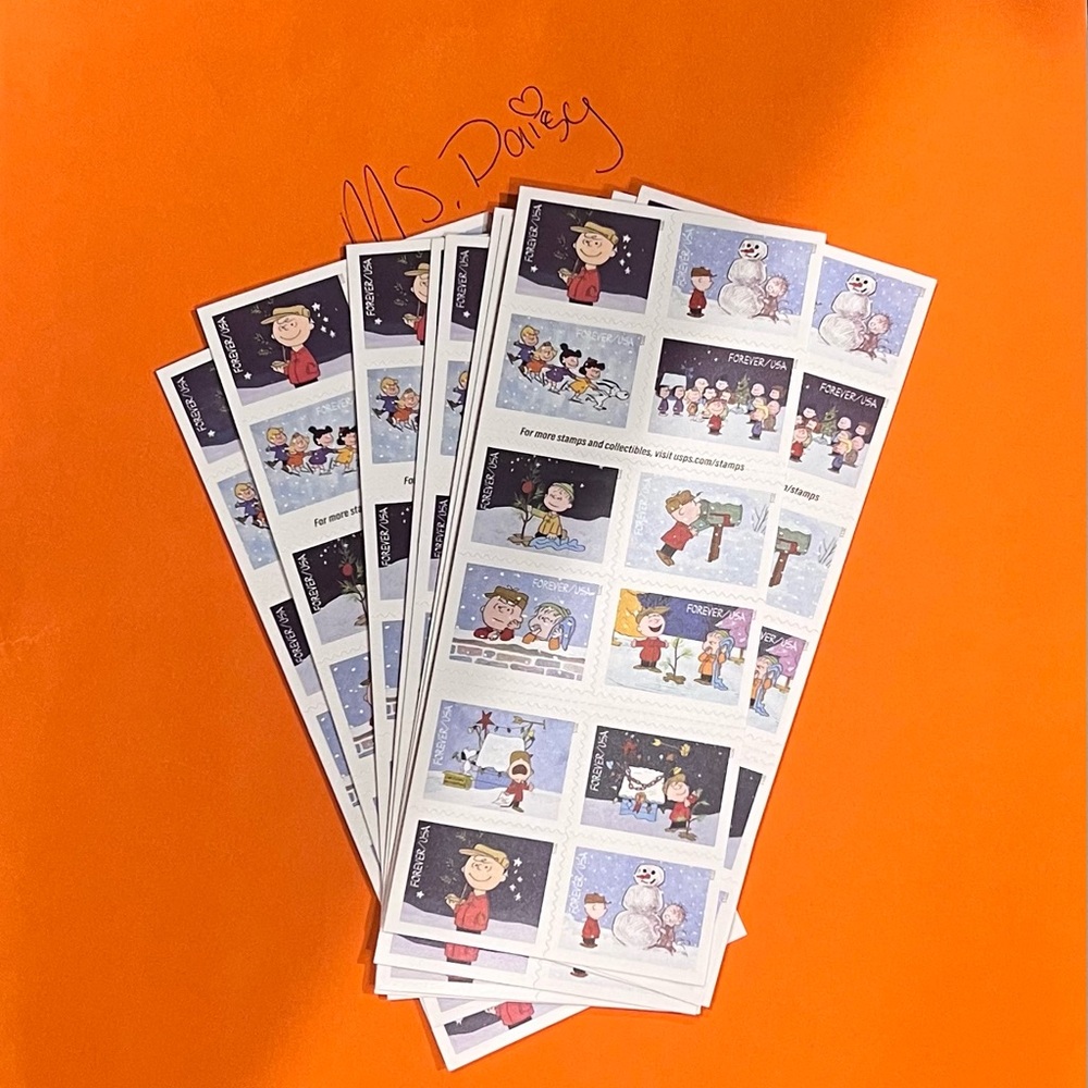 200 USPS forever stamps Charlie Brown sold on another site